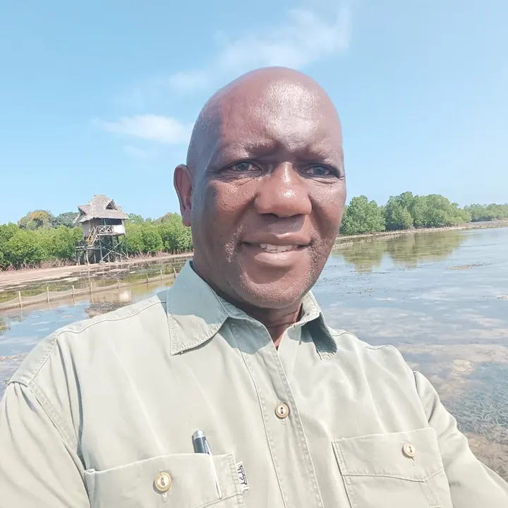 Thomas Akim Chale in a coastal environment